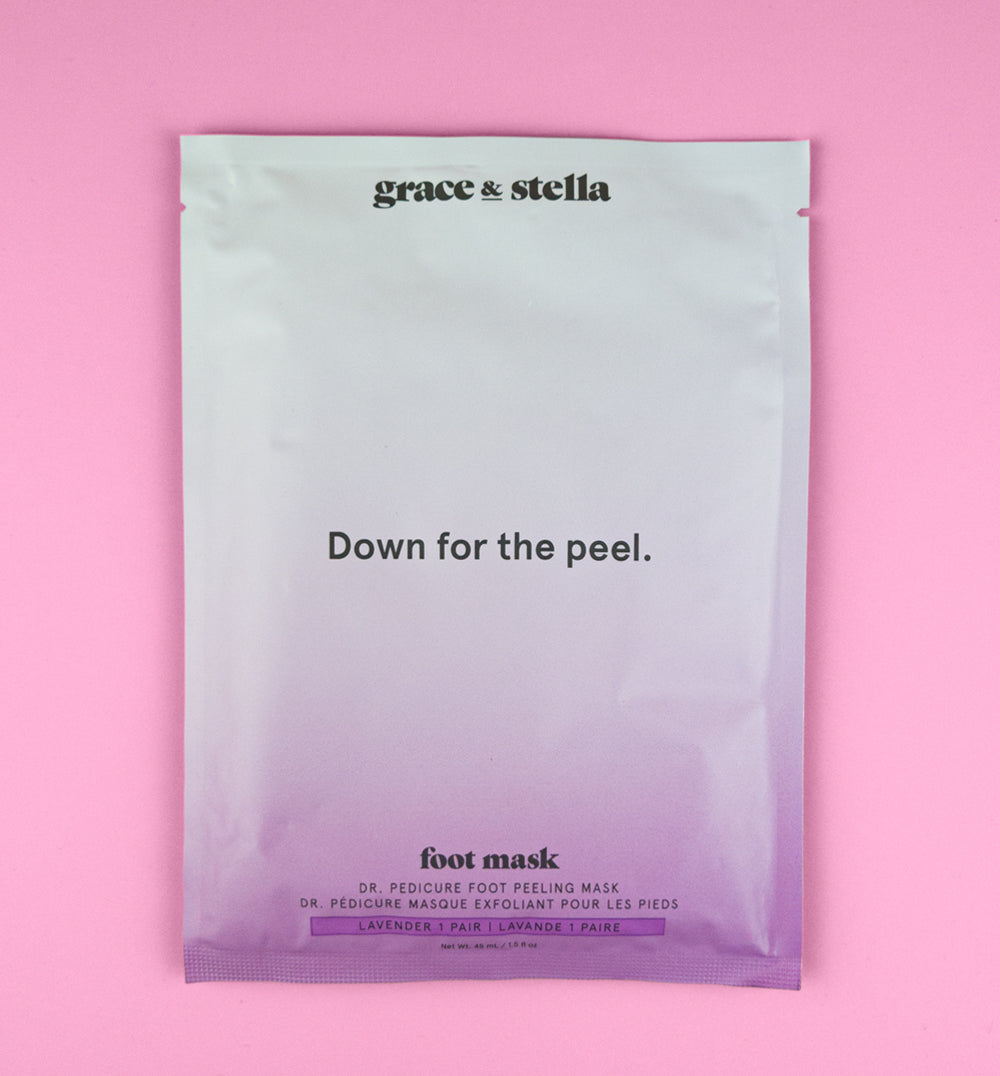 Dr. pedicure foot peeling mask