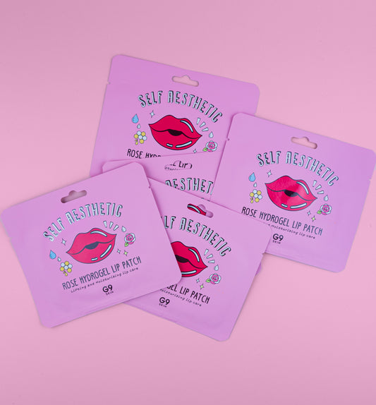 Rose Hydrogel Lip Patch