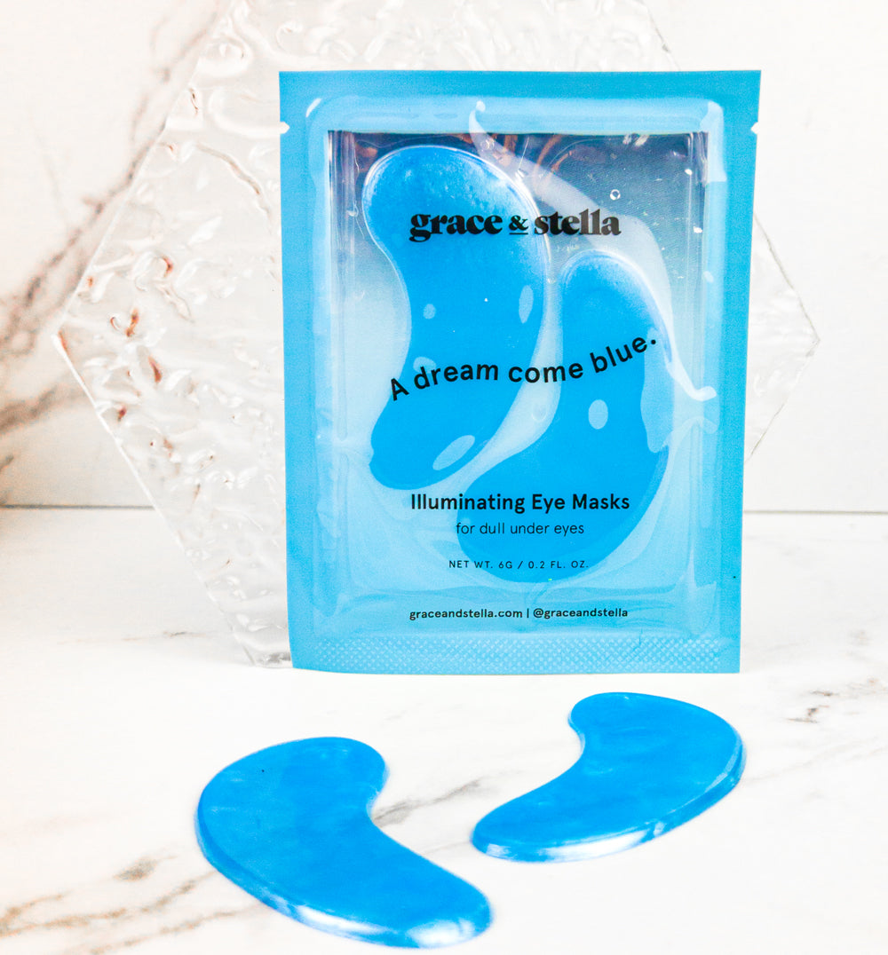 2x Illuminating eye masks