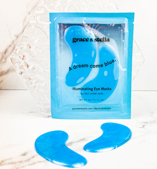 2x Illuminating eye masks