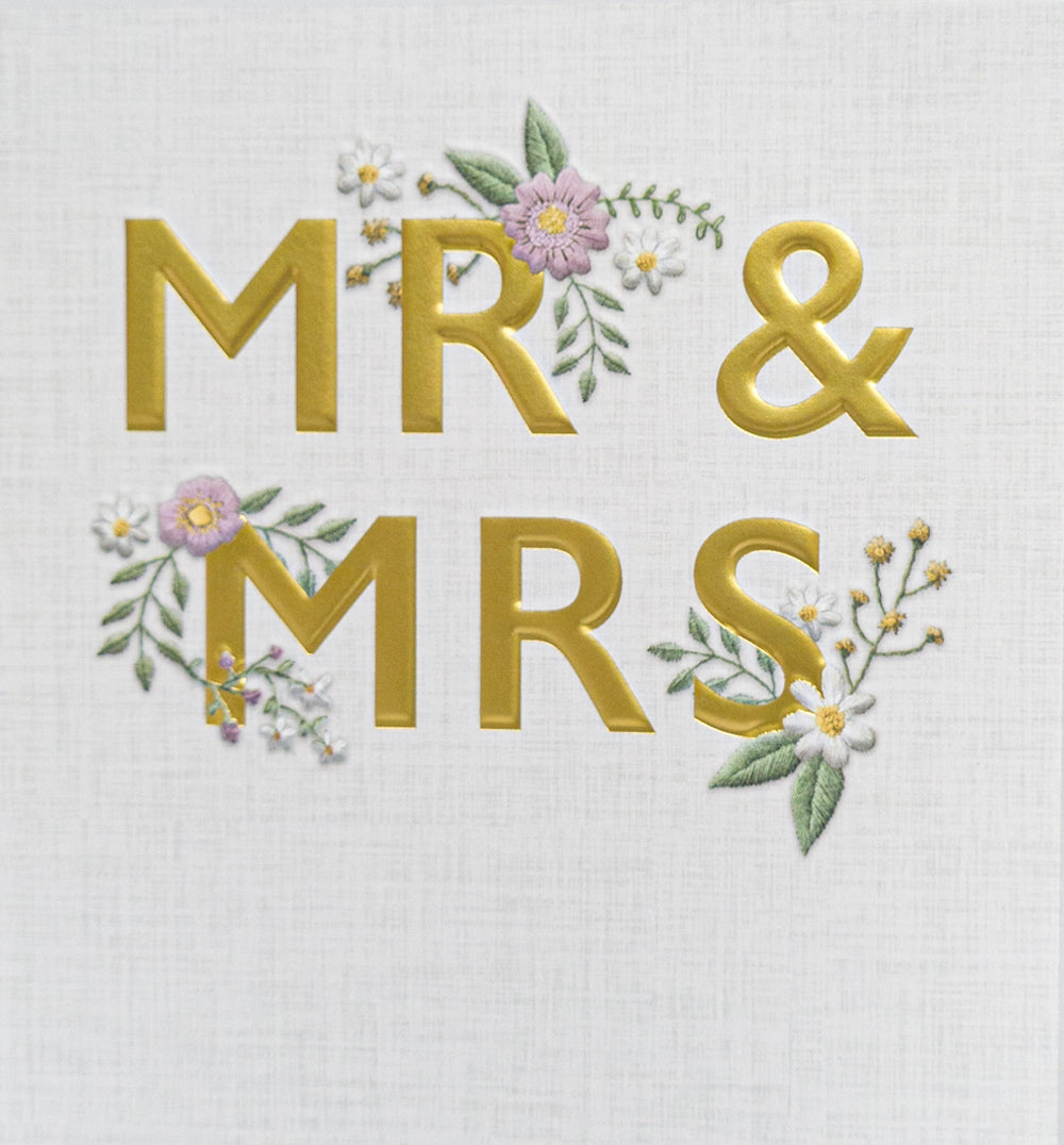 Mr & Mrs – Wedding Card
