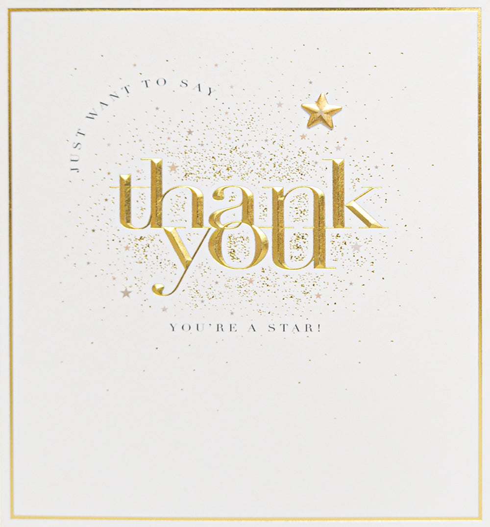 Thank You – You’re a Star