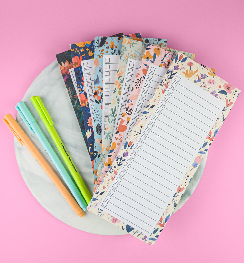 Floral To-Do List | Stylish Task & Reminder Organiser