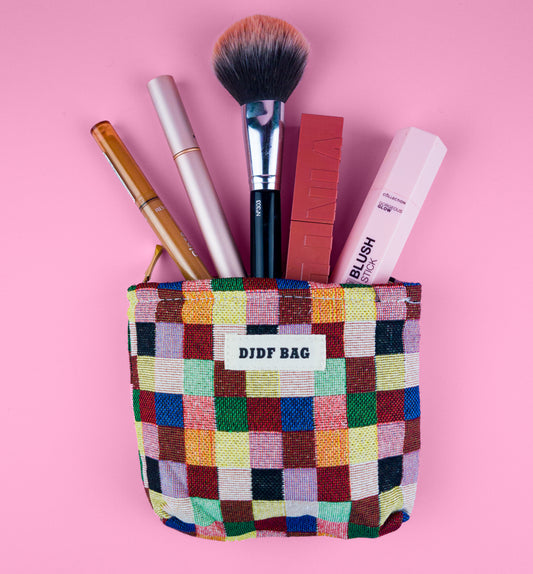 Squarely Cosmetic Bag for organising beauty essentials.